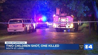 Girl, 3, killed, 6-year-old injured in drive-by South City shooting