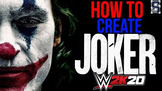 HOW TO CREATE JOKER IN WWE 2K2O ( Joaquin Phoenix ) screenshot 4