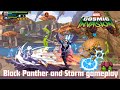 MARVEL Cosmic Invasion | Black Panther and Storm gameplay