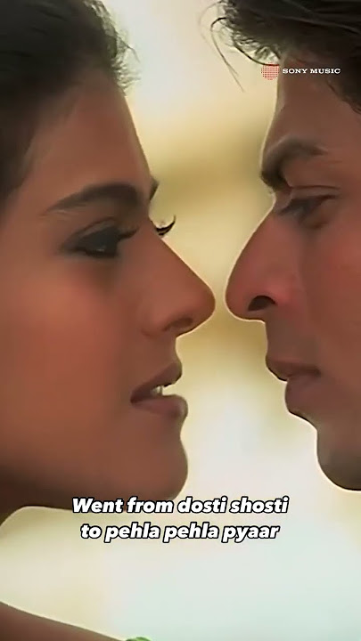 When the sun sets, love shines brighter! 🌅✨#surajhuamadham #kajol #srk #alkayagnik #sonunigam
