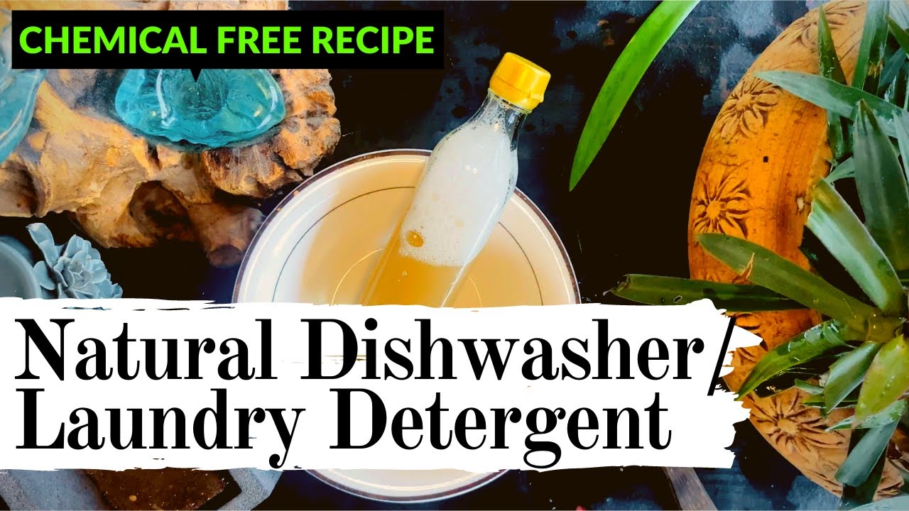 DIY Laundry Soap Homemade Detergent Wash Liquid Easy Natural