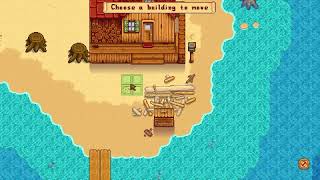 Move house to bottom of Beach farm at the start and you can enter the cindersap forest SUPER fast screenshot 4