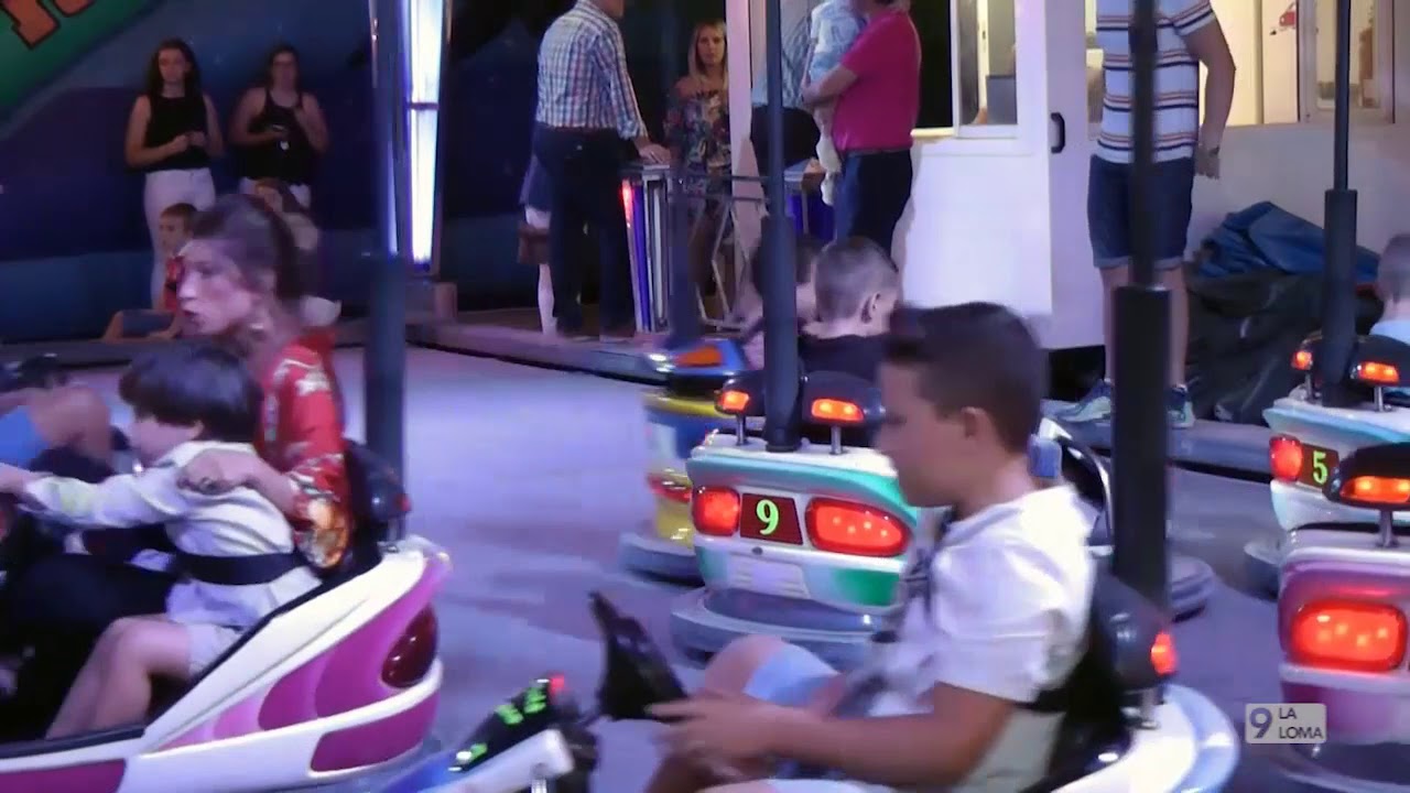 Feria de Baeza 2017 · Ambiente ferial de noche 2
