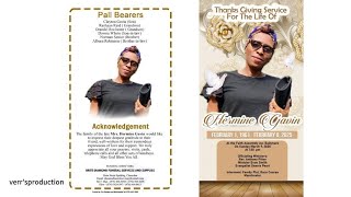 THANKSGIVING SERVICE FOR THE LIFE OF HERMINE GAVIN