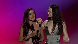 Famous 2024 AVN Awards: Best Girl Girl Scene Winners Vanna Bardot & Liz Jordan Profile
