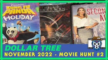 DOLLAR TREE NOVEMBER 2022 Search #2 Blu Ray & DVD Movie Hunt - NEW CHRISTMAS and LIVE MUSIC Titles