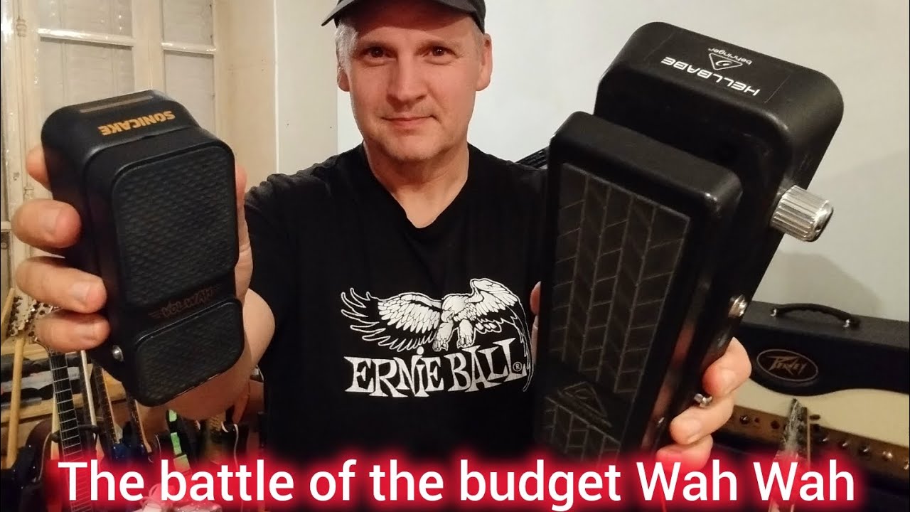 Behringer Hellbabe HB01 or Sonicake VolWah comparison/Shootout.The