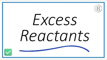 How to Find the Excess Reactant  (see full Playlist!)