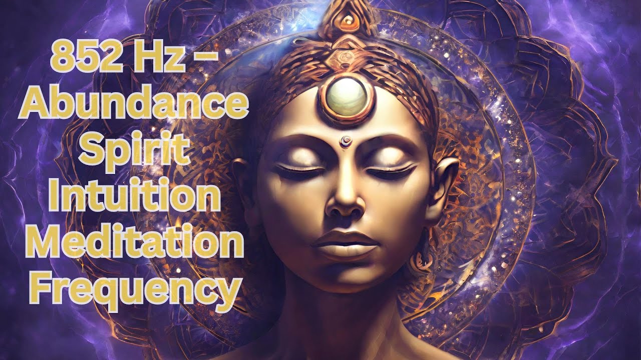 10 minutes of 852 Hz – Abundance Spirit Intuition Meditation Frequency ...