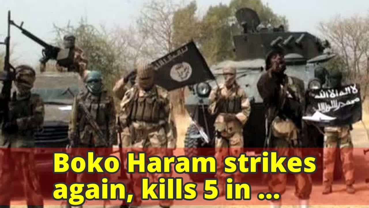Boko Haram strikes again, kills 5 in Madagali