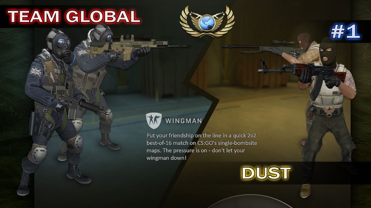 Counter Strike: Global Offensive - Wingman - Dust - #01 - El nivel es ...