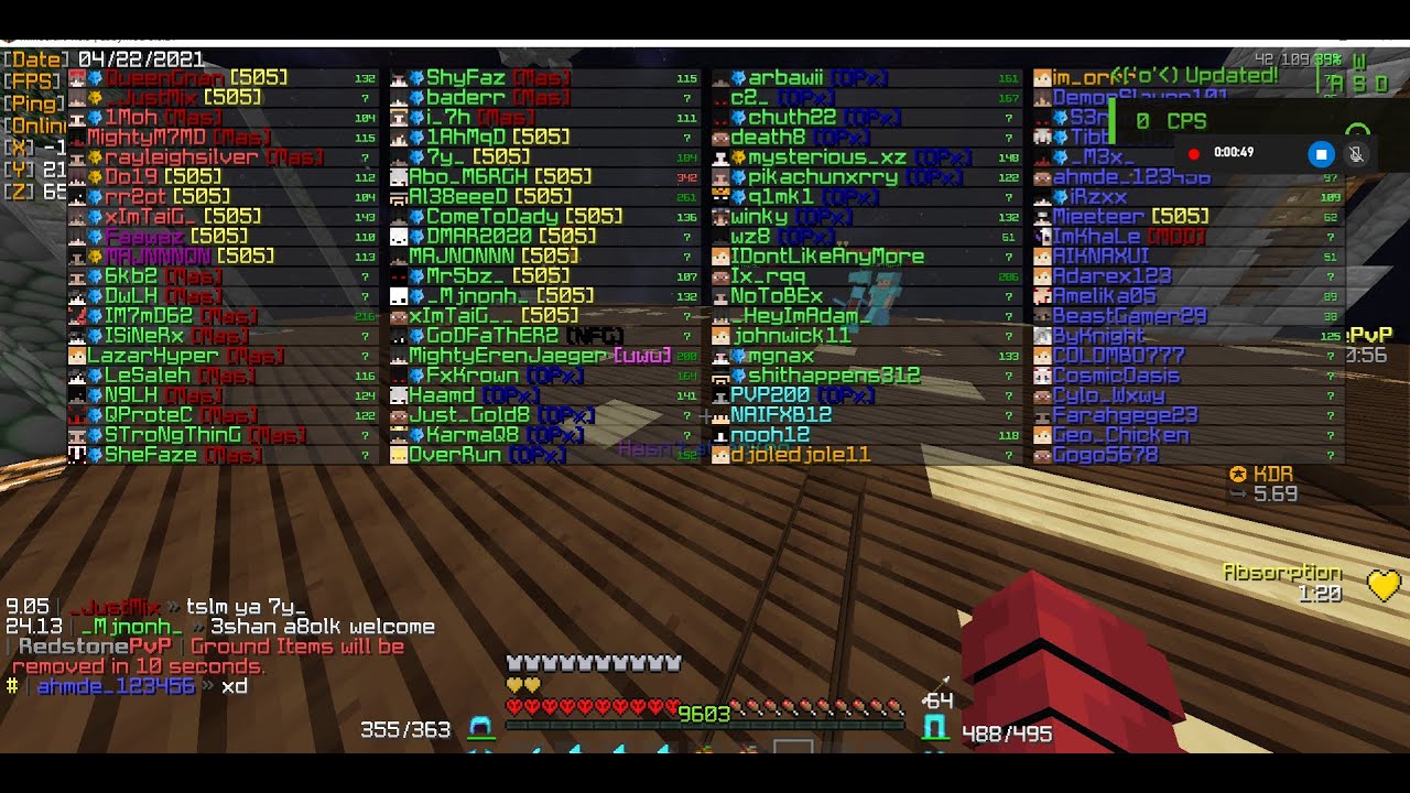 BlocksMC - 505 Mas vs OPx #part 1 - YouTube