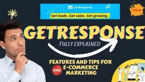 Getresponse fully explained with New features for Ecommerce businesses.