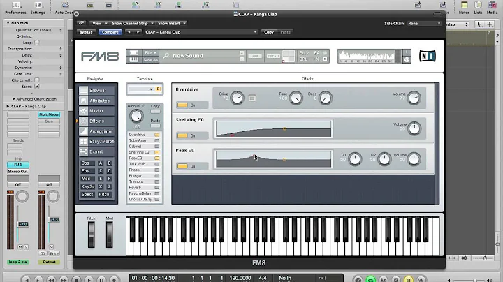 Creating Custom Claps with FM8