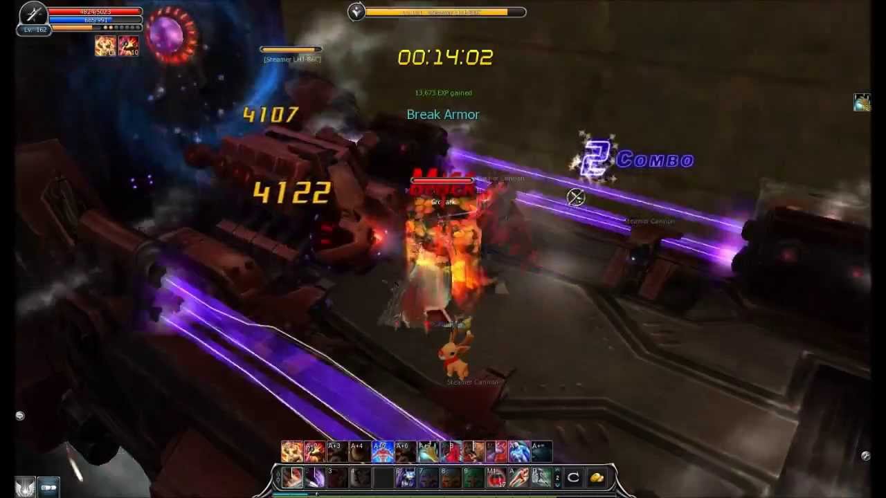 Cabal Online EU Mercury - Grohark ´s first Dungeon on Mercury - Steamer Crazy (Hard)