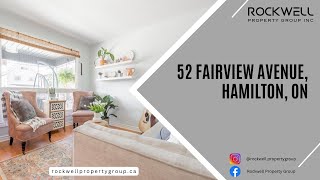 52 Fairview Avenue, Hamilton, ON 52 Fairview Avenue, Hamilton, ON