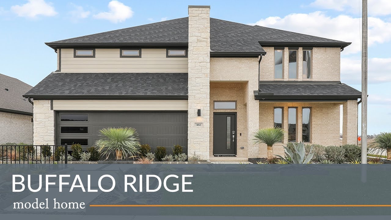 Buffalo Ridge Model Home | Wimbledon Plan | Waxahachie, TX