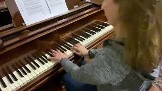 Video voorbeeld van "CAN’T HELP FALLING IN LOVE- GEORGE WEISS, HUGO PERETTI& LUIGI CREATORE, Easy Piano"