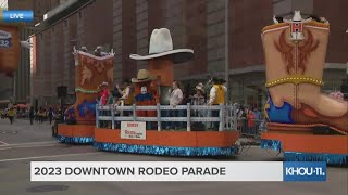 Rewatch it: 2023 Downtown Rodeo Parade in Houston screenshot 4