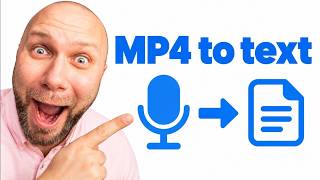 How To Convert MP4 To Text