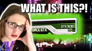 The STRANGEST Nvidia Graphics Card Yet! GTX 1630 Leaks