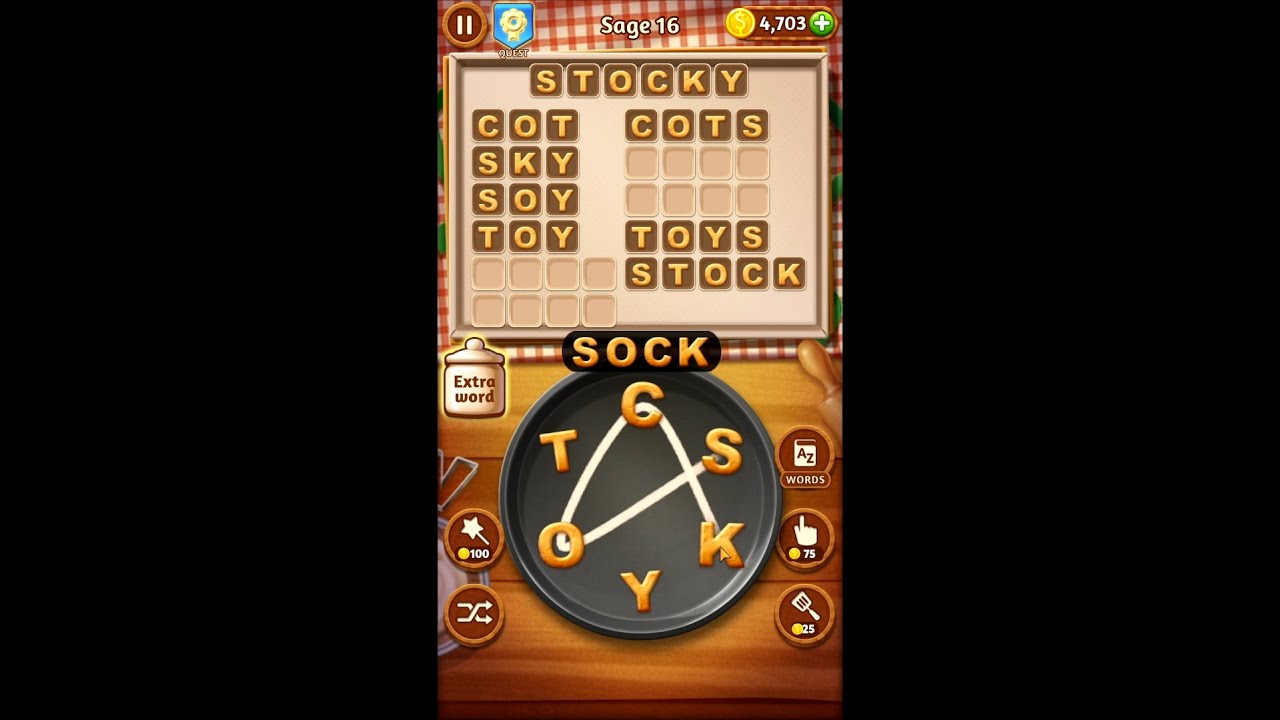 Word Cookies Sage Levels 14-20 - First Class Chef Answers