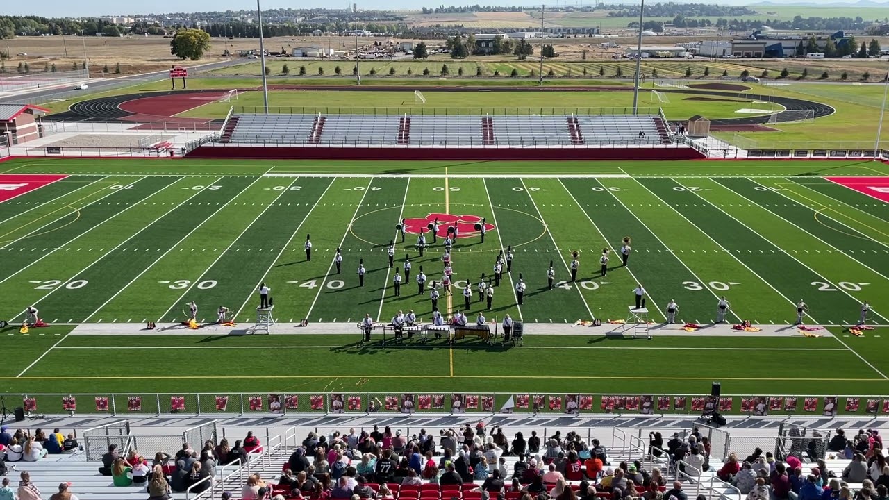 2022 Madison Marching Festival Blackfoot High School Marching Band