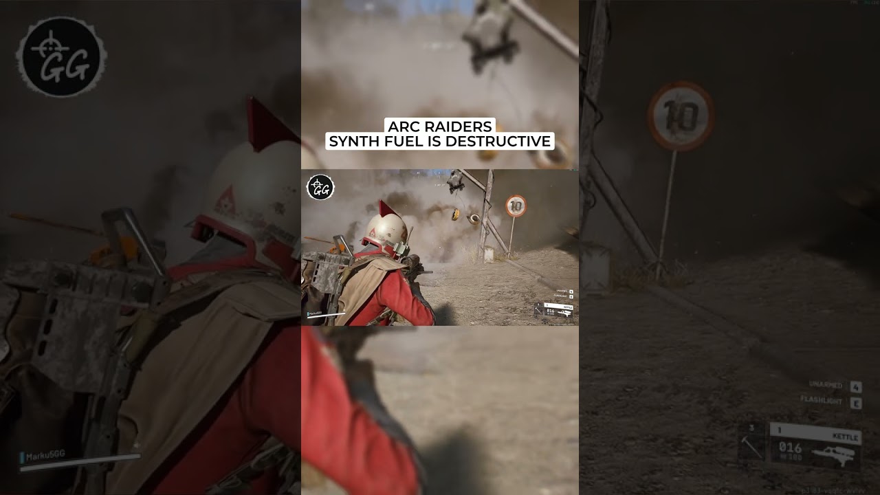 Synthesized Fuel is very Destructive!  #arcraiders