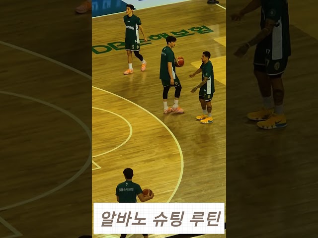간결한 알바노 슈팅 루틴