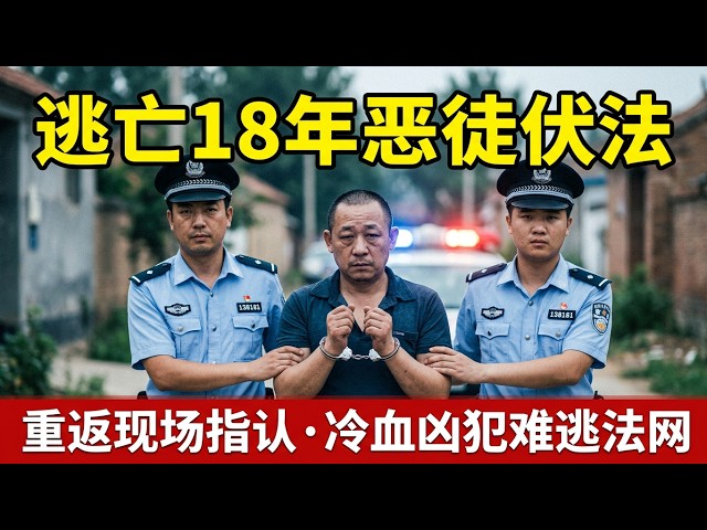 24岁男子砍杀妻子和岳母,逃亡18年被捕,竟理直气壮:都怪她们逼我
