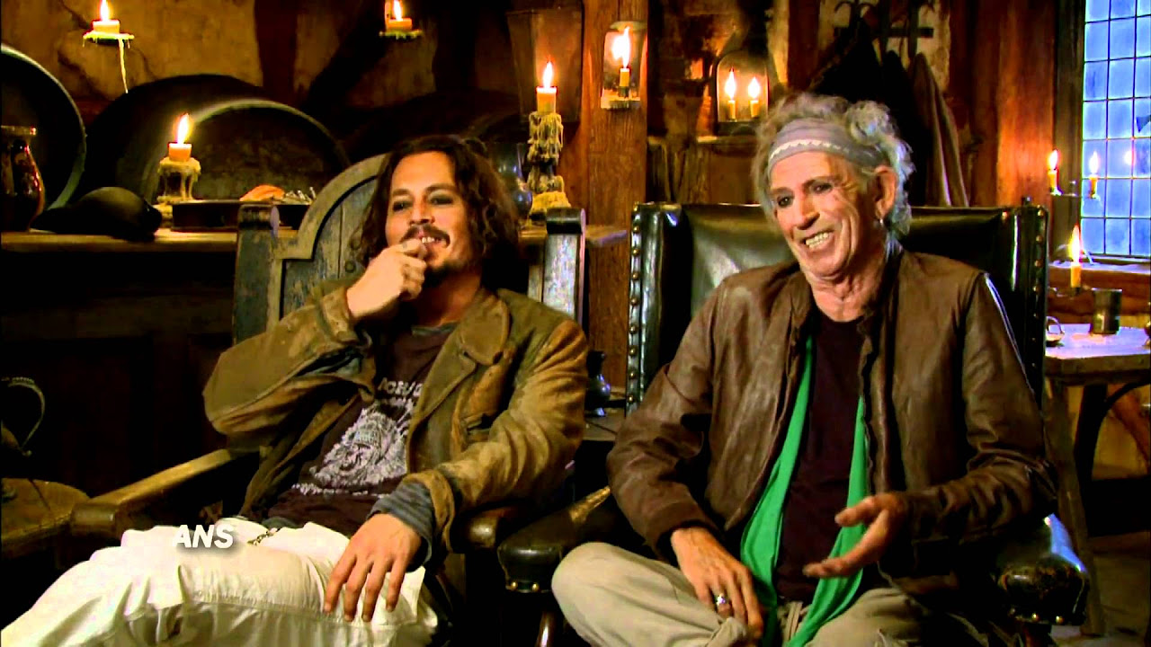 ROLLING STONES KEITH RICHARDS \u0026 JOHNNY DEPP HAVE STRANGE FATHER \u0026 SON RELATIONSHIP