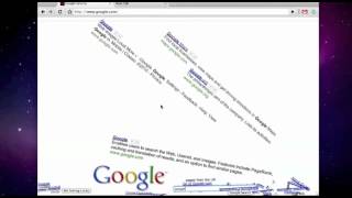 HTML5 Samples: Google Gravity