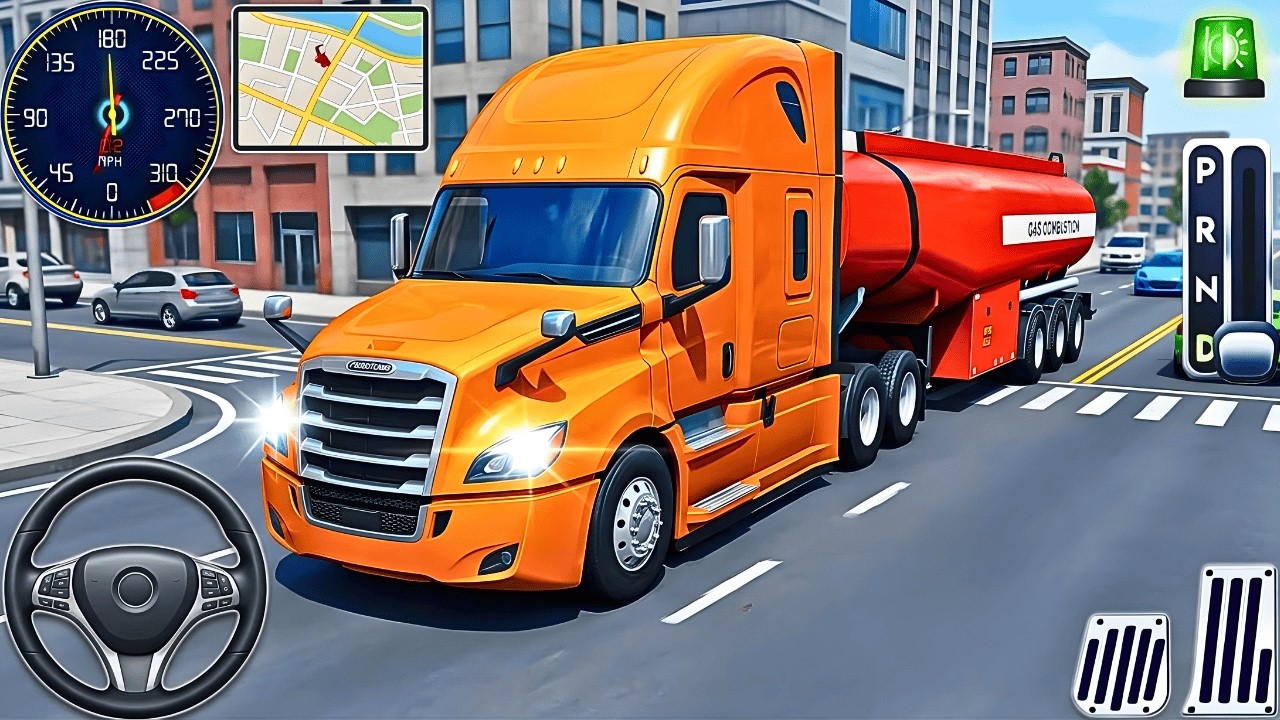 Vbsz Heavy Cargo Transporter Truck Driver - Oil Tanker City Driving ...