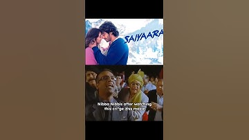 Saiyaara movie watch nibba nibbi reactio #comedyshorts #youtubeshorts #youtube#shorts#watchnowshorts