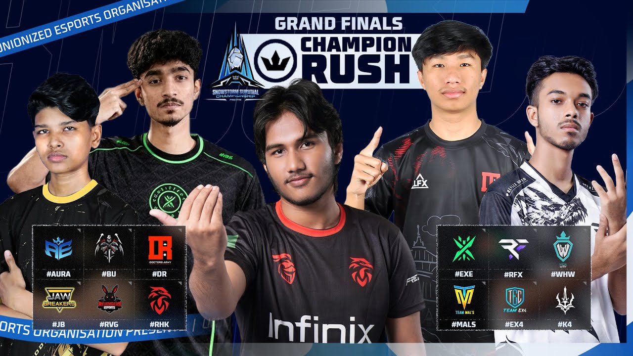 [🔴LIVE] CHAMPION RUSH | SNOWSTORM SURVIVAL CHAMPIONSHIP  S3 @JB.FREAK22  @Blade_On_Top @Flickerz7