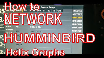 Humminbird Tutorial - Network Source Setup (How to set up Helix units on your network)