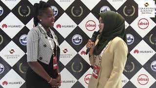 Connected Banking Summit Zaiba Fathima (Sofia Kurtman) ICSA and Winnie Syowai Onyancha KCB Group