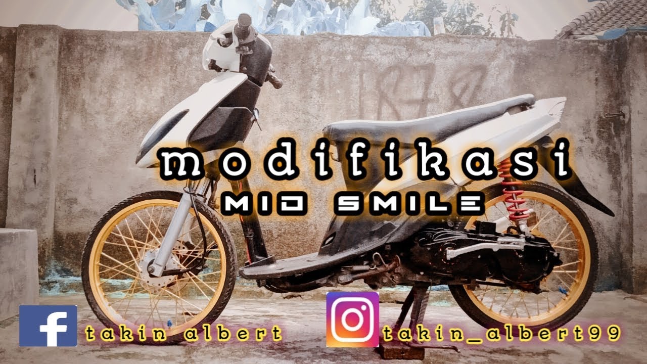 modifikasi mio smile simple