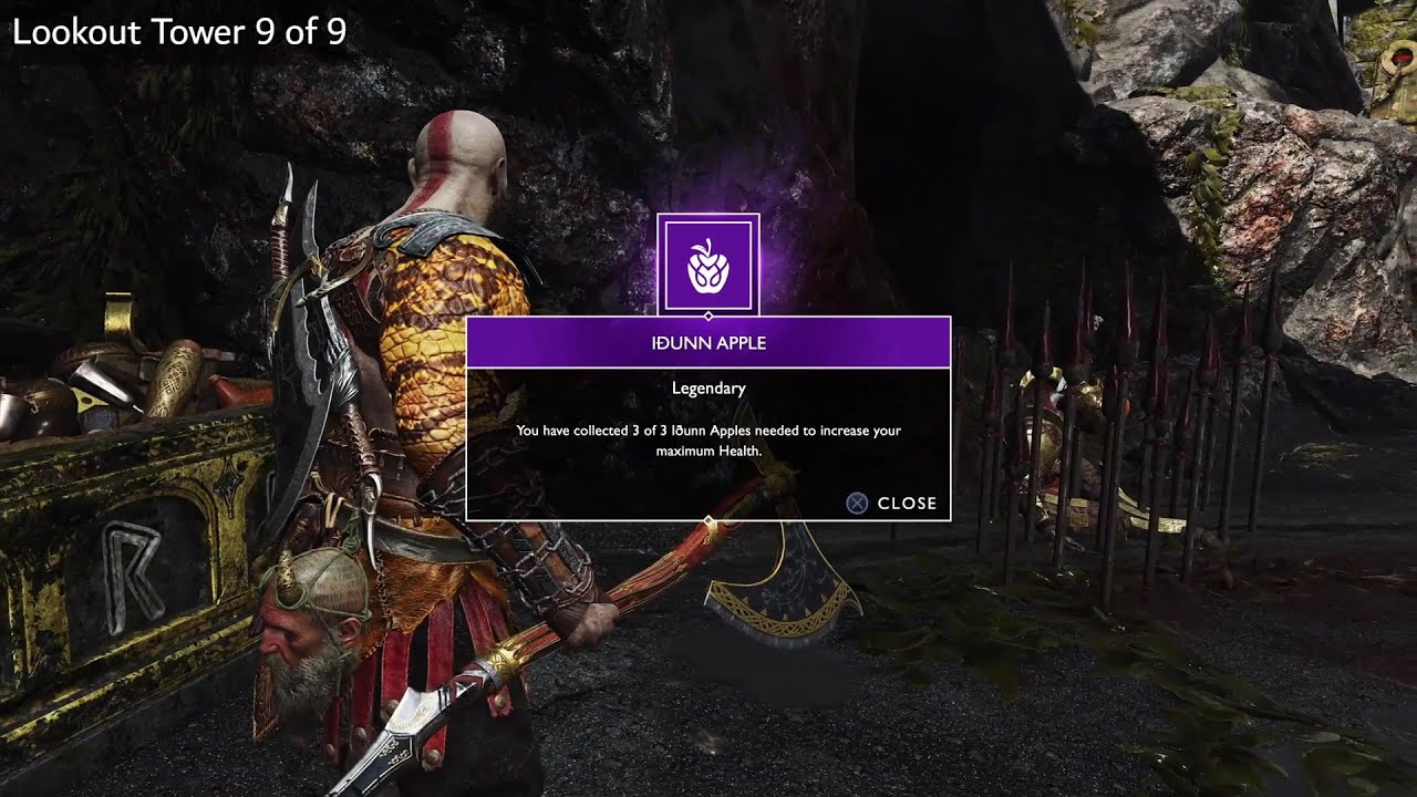 God of War - Idunn Apples Locations