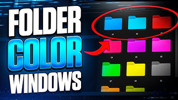 WINDOWS-MAP AANPASSEN MET KLEUREN ✅ - Windows 10/11