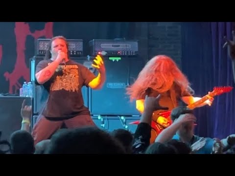Cannibal Corpse Code Of The Slashers Live 3-22-22 Mercury Ballroom Louisville KY 60fps