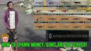 HOW TO SPAWN GUNS AND MONEY ANY QB SERVER! (NO BAN!)