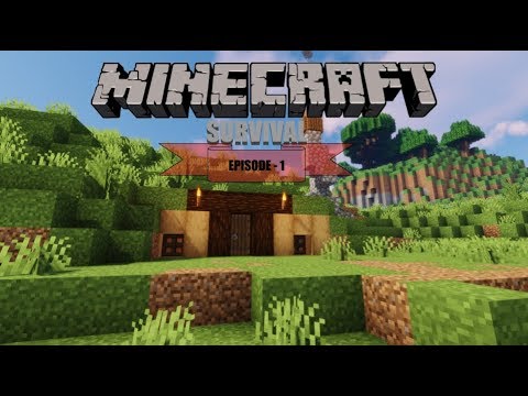 Minecraft Survival [S1E01] The Adventure Begins - YouTube