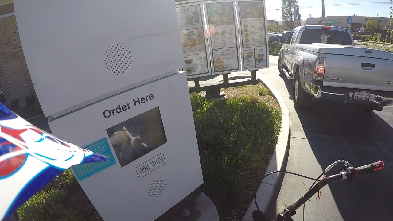 Motorized Bike drive thru YouTube