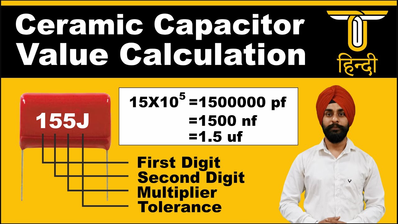 How to Calculate Ceramic Capacitor Value Ceramic Capacitor Value Calculation YouTube