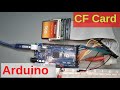 How to Save Arduino Data on a Compact Flash Card