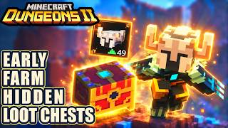 MINECRAFT DUNGEON 2: The BEST Way To Farm Secret GOLDEN Chests In BRAVE HAVEN Early