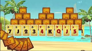 Solitaire Tripeaks: Classic Patience Card Game - My first few minutes in game screenshot 4