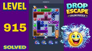 Drop Escape – Level 915 | Walkthrough