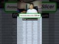 “Slicer” ดูสิครับ! กรองข้อมูลได้ง่ายขึ้นเป็นเท่าตัว แถมยังสวยด้วย 😎 #plzofficeman #excel